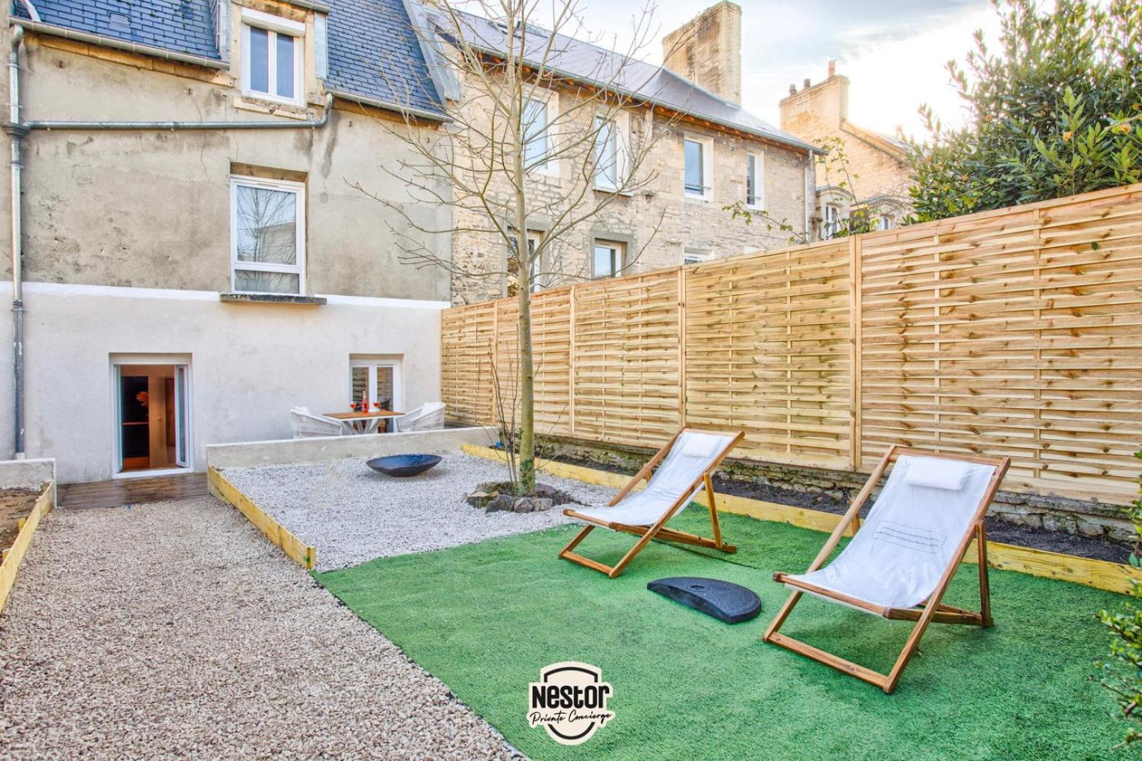 Appartement La Casa Valens - Petanque, Convivial & Atypique à Caen Extérieur photo